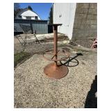Industrial Cast Iron Stool Base