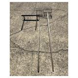 Three Metal Implements