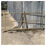 Gold Painted Metal Hand Railing