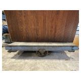 Large Fairbanks Wood and Steel Cart