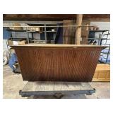 Antique Oak Country Store Counter