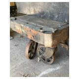 Industrial Cart with Metal Wheels