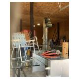 Worn Lamps and Decorative Items