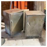 Two Metal Cabinets