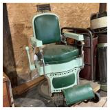 Koken Barber Chair Green