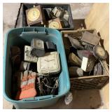 Untested Electric & Key Wind Clocks