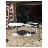 Knoll Style Table Set, Needs Restoration