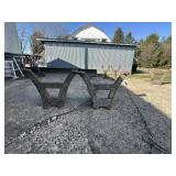 Pair Cast Iron Ship Tie Offs