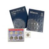 U.S. Coin Lot with Silver & Half Dollars
