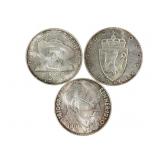 Three Foreign Silver Coins