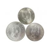 Three Foreign Silver Coins