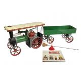 Mamod Steam Tractor With Trailer