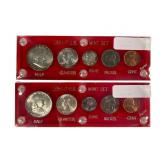 1951-P and 1951-D US Mint Coin Set