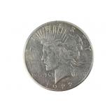 1922-S Silver Peace Dollar Coin