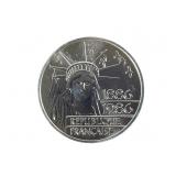 1986 France 100 Francs Silver Coin