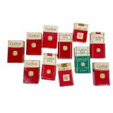 Sealed Carlton Cigarette Packs Lot