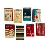 8 Vintage Cigarette Packs