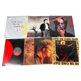 Seven Synthwave Vinyl Records