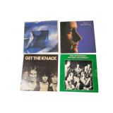 Four Iconic Rock LP Records