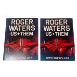 Roger Waters Us + Them 2017 Tour Programs