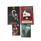 Music Memorabilia Lot: Posters and Guides