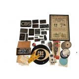 CBS, NBC, RCA Memorabilia and Plates