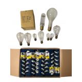 Vintage Light Bulbs and Boxes