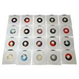 20 1980s 45 RPM Vinyl Records