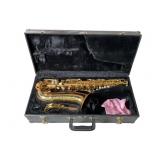 Conn Saxophone with Case and Accessories