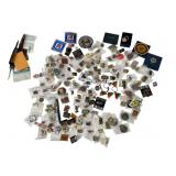 Dozens of Lapel Pins, Pinbacks, Keychains-Rare