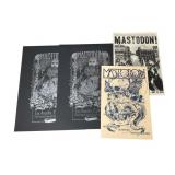 Four Mastodon Concert Posters