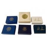 Presidential + Vice Pres.Pin Back Collection in Ca