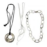 Sterling Silver Necklaces with Pendants