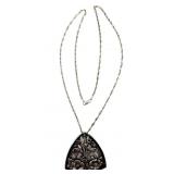 Susan Bryant Caron 999 Silver Pendant Brooch