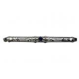 14k Tanzanite Filigree Pin