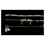 3 Sterling Silver Bracelets