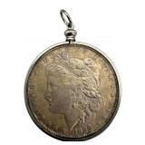 1889 Morgan Silver Dollar Pendant