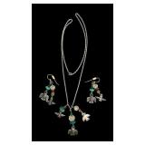 KBN Sterling and Gemstone Totem Set