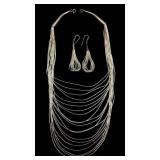 Carolyn Pollack Carlisle Liquid Silver Jewelry Set