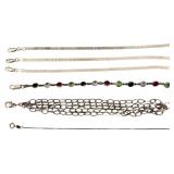 6 Sterling Silver Bracelets