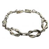 Taxco Mexico 925 Knot Link Bracelet