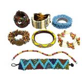 8 Native American-Style Beaded Bracelets