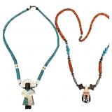 Navajo MOP, Turquoise & Coral Necklaces
