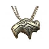 Tommy Singer Carolyn Pollack Buffalo Pendant
