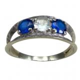 14K Gemstone Ring with Bristol Mark