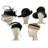 Five Womenï¿½s Vintage Hats