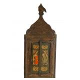 Antique Persian Qajar Wooden Mirror