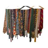 Large Group Vintage Neckties