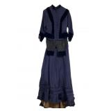Victorian Two-Piece Bodice and Skirt Set