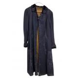 1900s Navy Blue Embroidered Coat